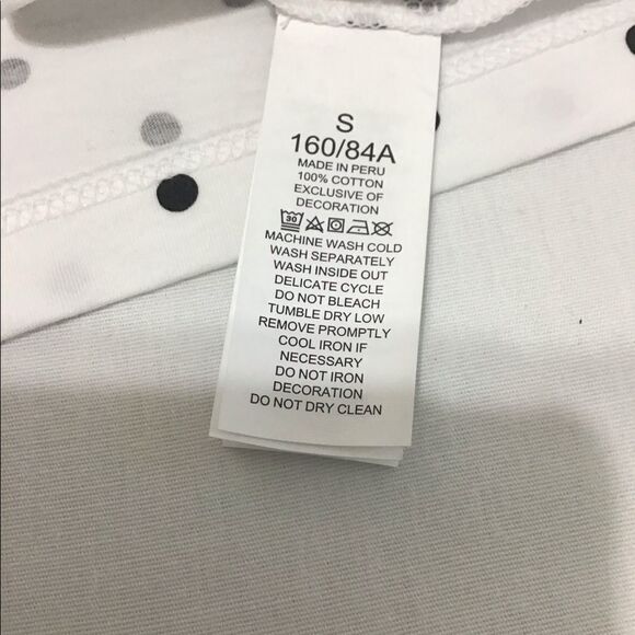 Disney X Kate Spade White Essential Cotton Minnie Mouse T-Shirt New Size Small - Picture 7 of 11